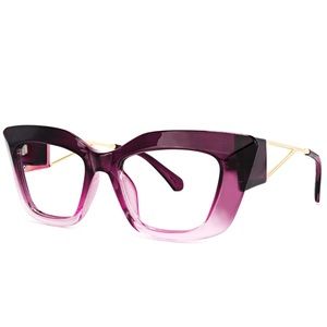 Purple Ombre Non- Prescription Glasses